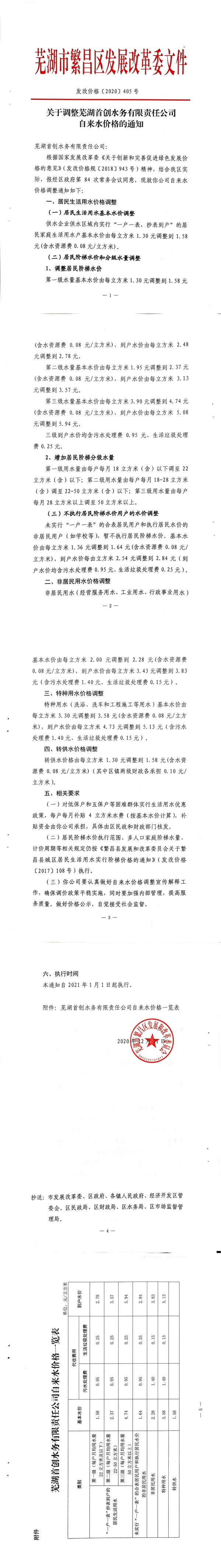 3发改委关于调整首创自来水价格的通知(94)_00.png